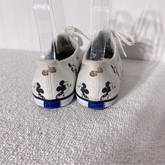 Keds Disney Mickey Mouse Print Lace Up Sneakers 5 - Picture 4 of 12